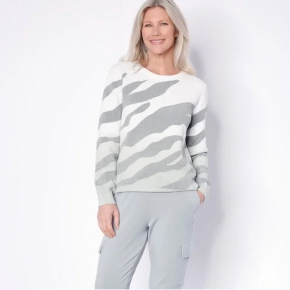 NWT Barefoot Dreams Ocean Reef pullover size 3X // 2025